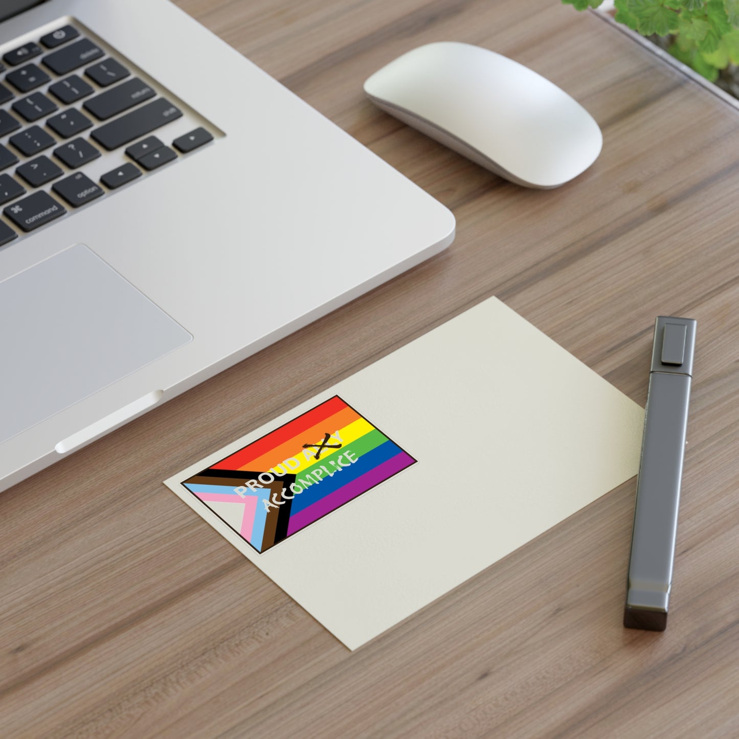 Proud Accomplice Sticker Sheet - LGBTQ+ Pride Stickers for Self-Expression