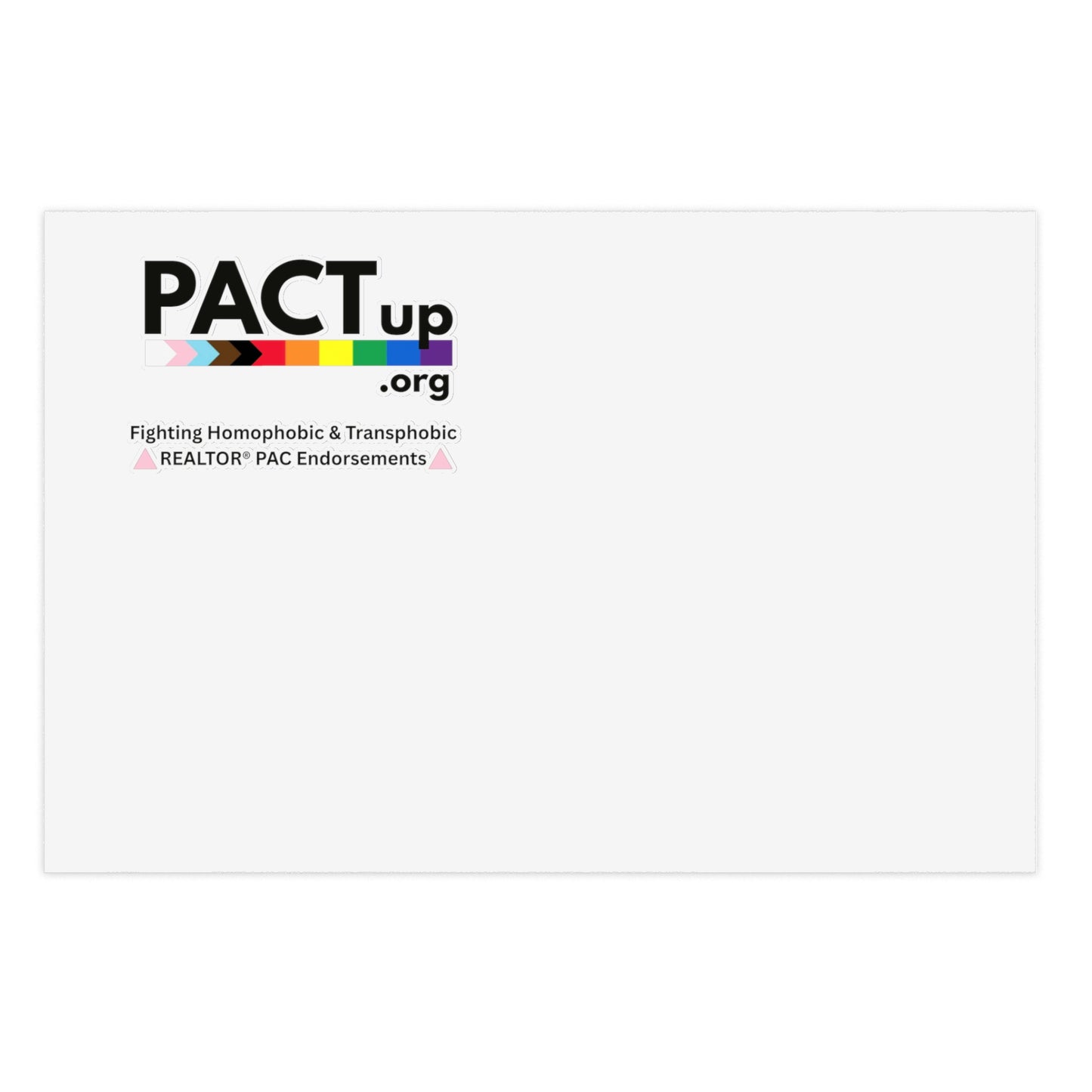PACT UP - Proud Sticker Sheet - LGBTQ+ Pride Stickers for Self-Expression