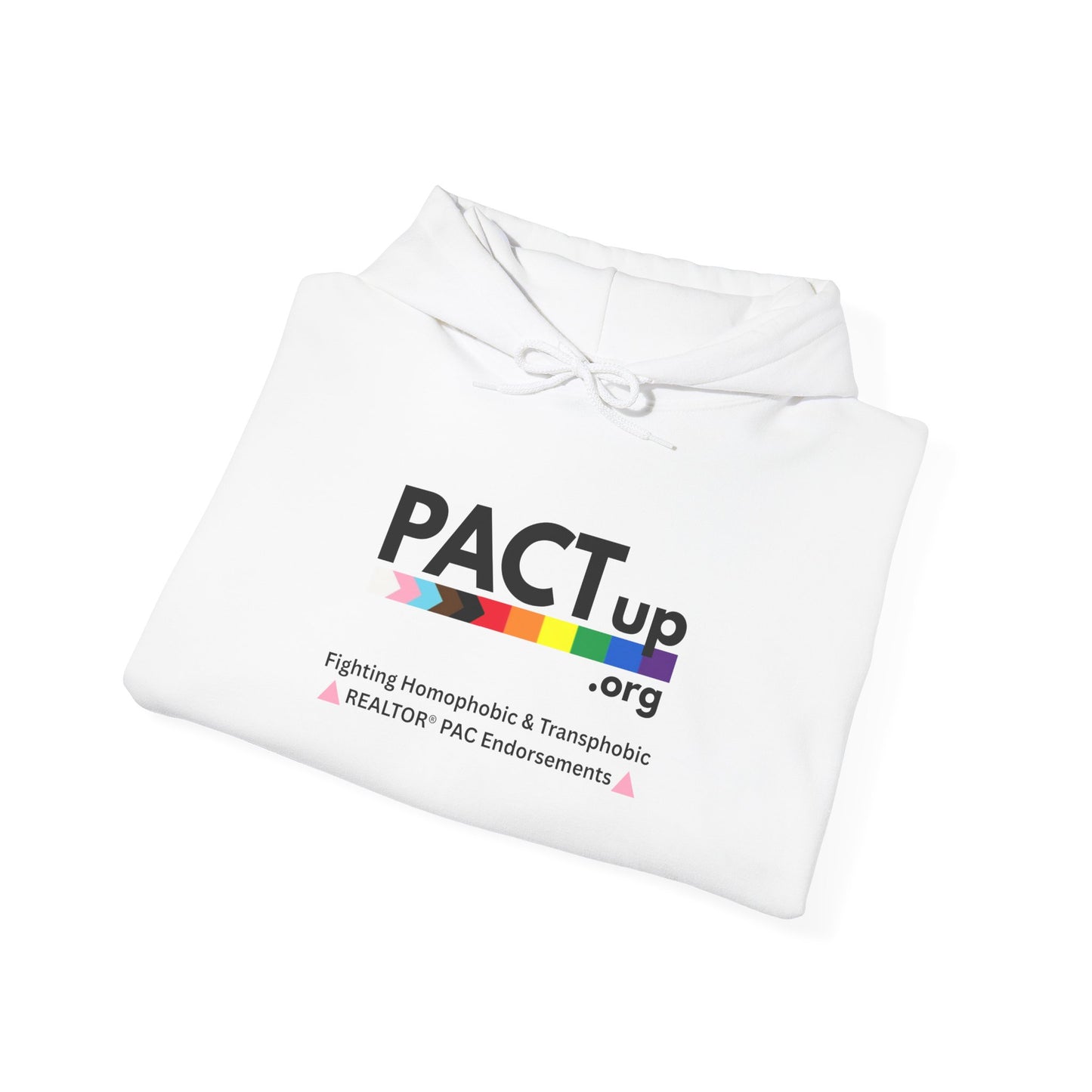 PACT UP - PRIDE Advocacy Tee, LGBTQ+  Hoodie | Unisex Comfortable Sweatshirt | Support LGBTQ+ Rights | Gender Equality Apparel | Perfect Gift for Allies