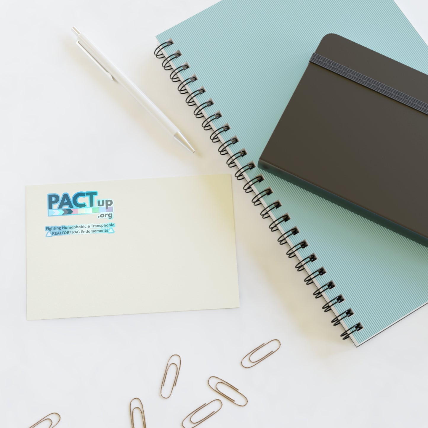 PACT UP - Proud Sticker Sheet - LGBTQ+ Pride Stickers for Self-Expression