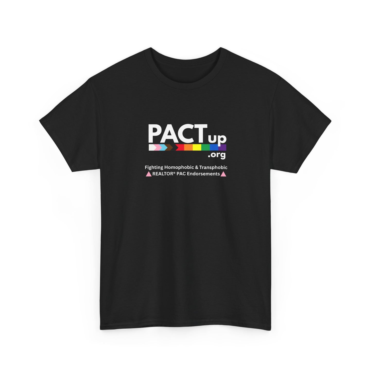 PACT UP - LGBTQ PRIDE - Unisex Heavy Cotton Tee