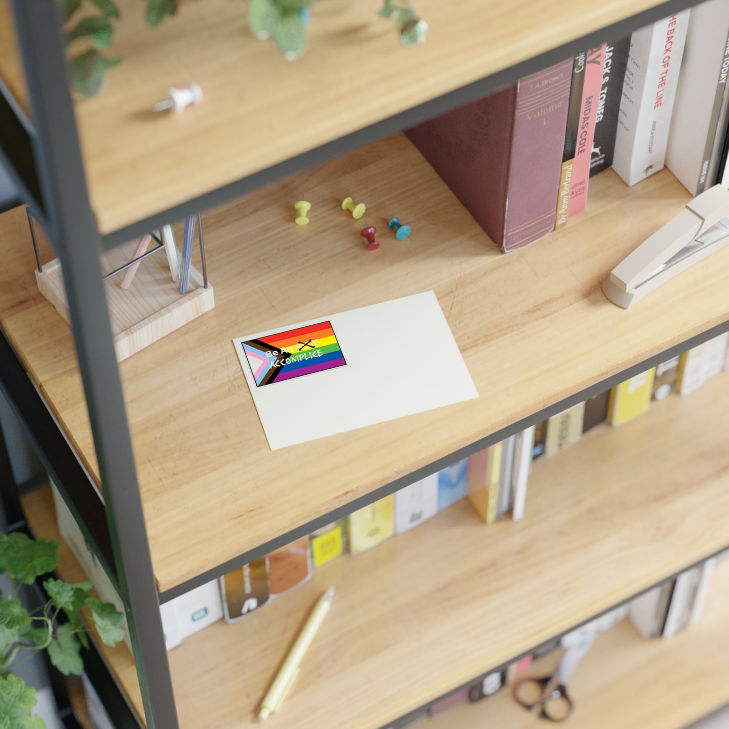 LGBTQ+ Pride Be An Accomplice Sticker Sheets - Be An Accomplice Design