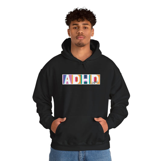 ADHD Gifted - Unisex Heavy Blend™ Hoodie, LGBTQ+ Support Sweatshirt, Comfortable Casual Wear, Perfect for Awareness Events, Gift for Allies [...]
