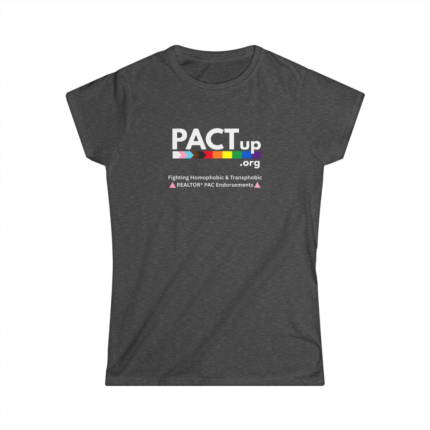 Copy of PACT Up - LGBTQ PRIDE - Women's Softstyle Tee