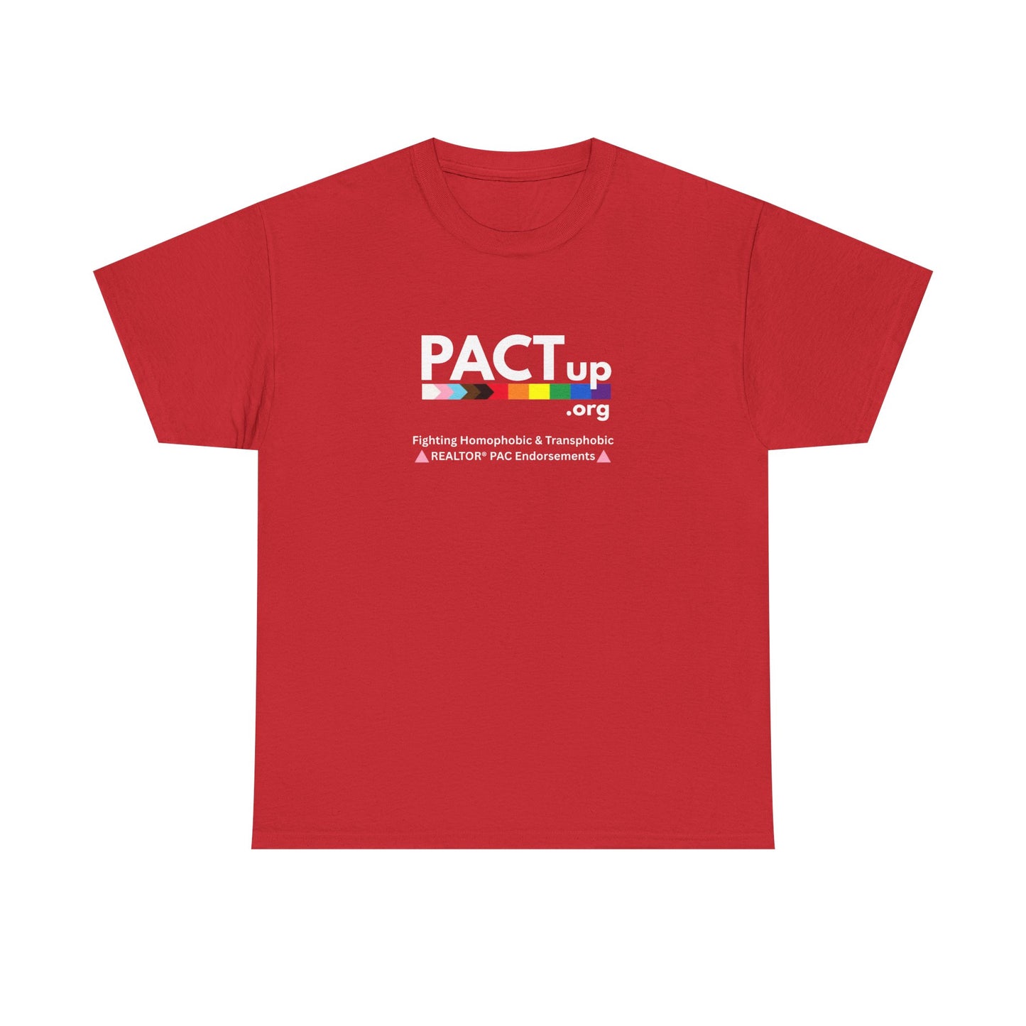 PACT UP - LGBTQ PRIDE - Unisex Heavy Cotton Tee
