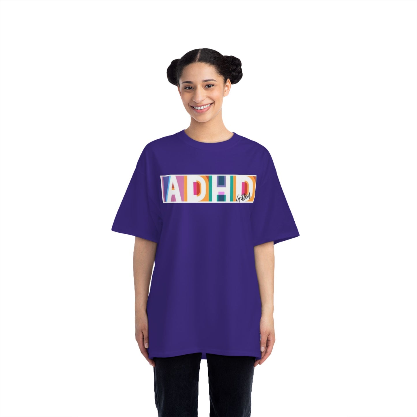 ADHD Gifted -  S - 6XL - Short-Sleeve T-Shirt, Rainbow Shirt, Pride Apparel, Equality Tee, Summer Fashion, Gift for Activists