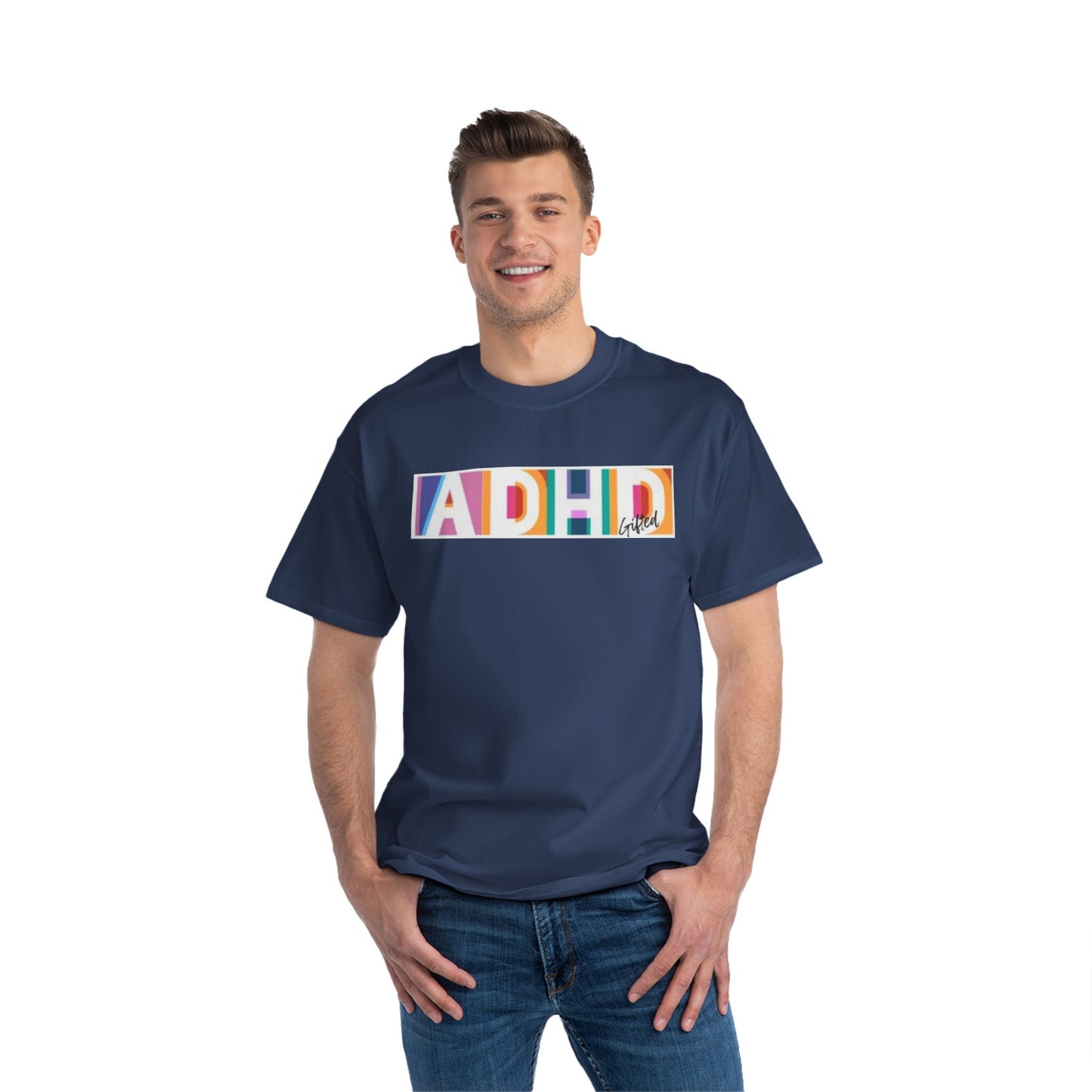 ADHD Gifted -  S - 6XL - Short-Sleeve T-Shirt, Rainbow Shirt, Pride Apparel, Equality Tee, Summer Fashion, Gift for Activists