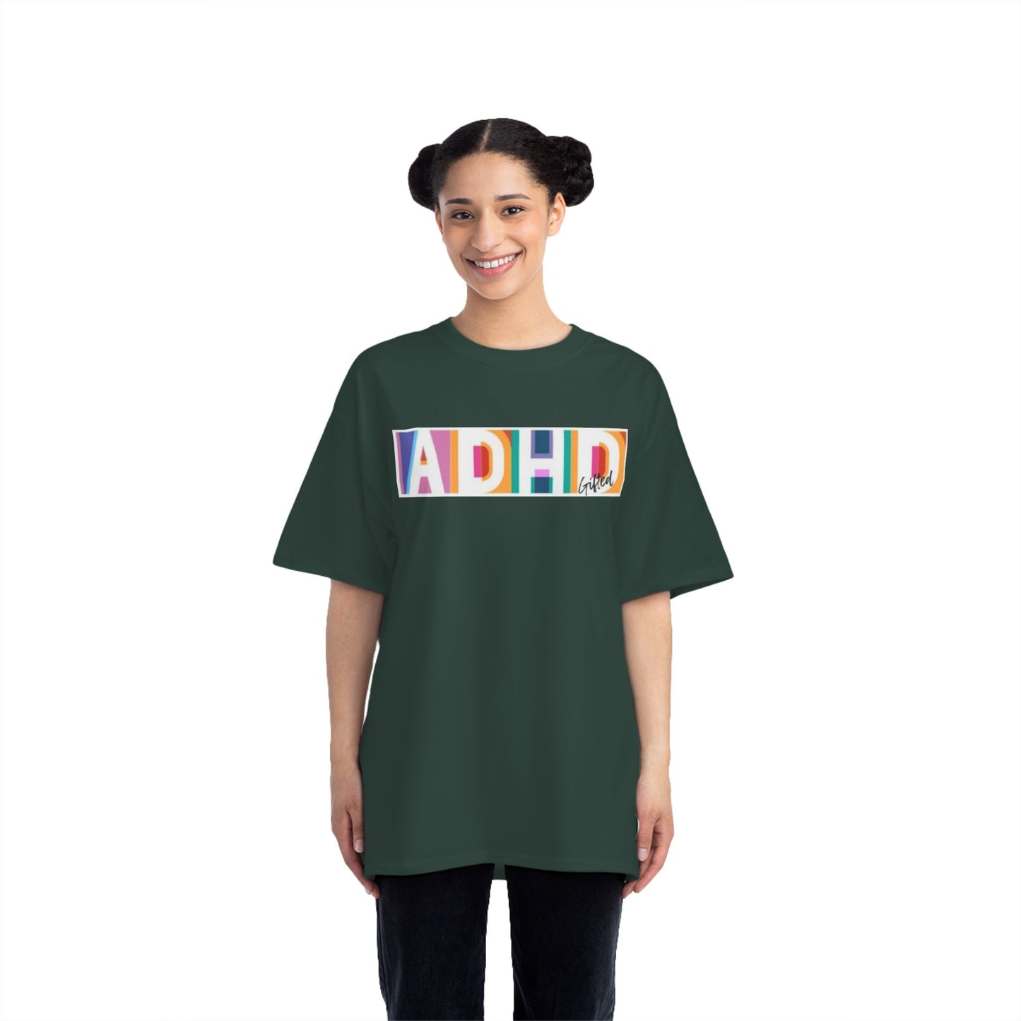 ADHD Gifted -  S - 6XL - Short-Sleeve T-Shirt, Rainbow Shirt, Pride Apparel, Equality Tee, Summer Fashion, Gift for Activists