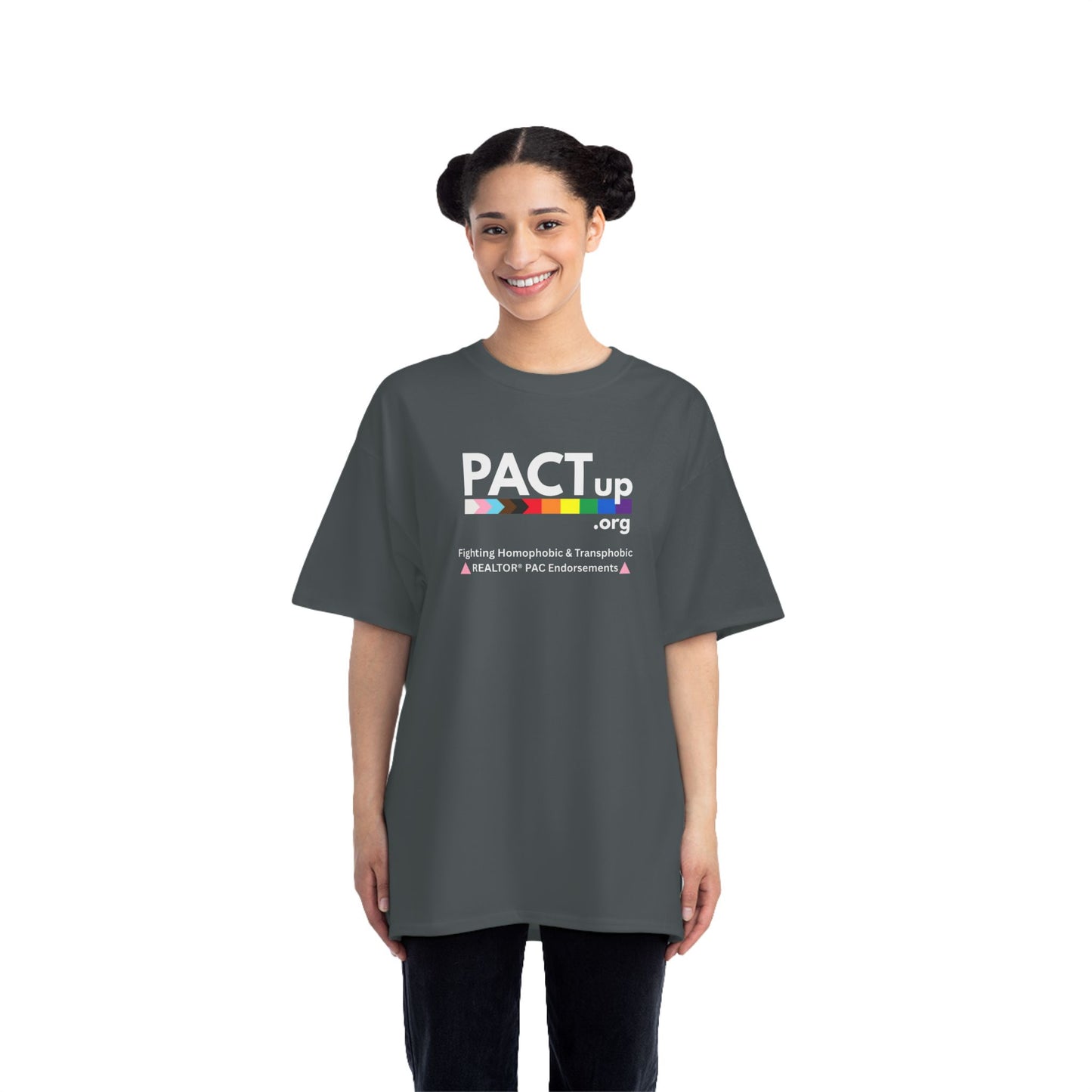 PACT Up -  S - 6XL -  LGBTQ+ Short-Sleeve T-Shirt, Rainbow Shirt, Pride Apparel, Equality Tee, Summer Fashion, Gift for Activists